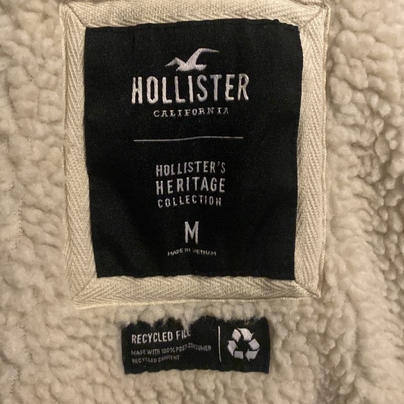 HOLLISTER jacket. NAVY MEDIUM - Picture 6 of 9